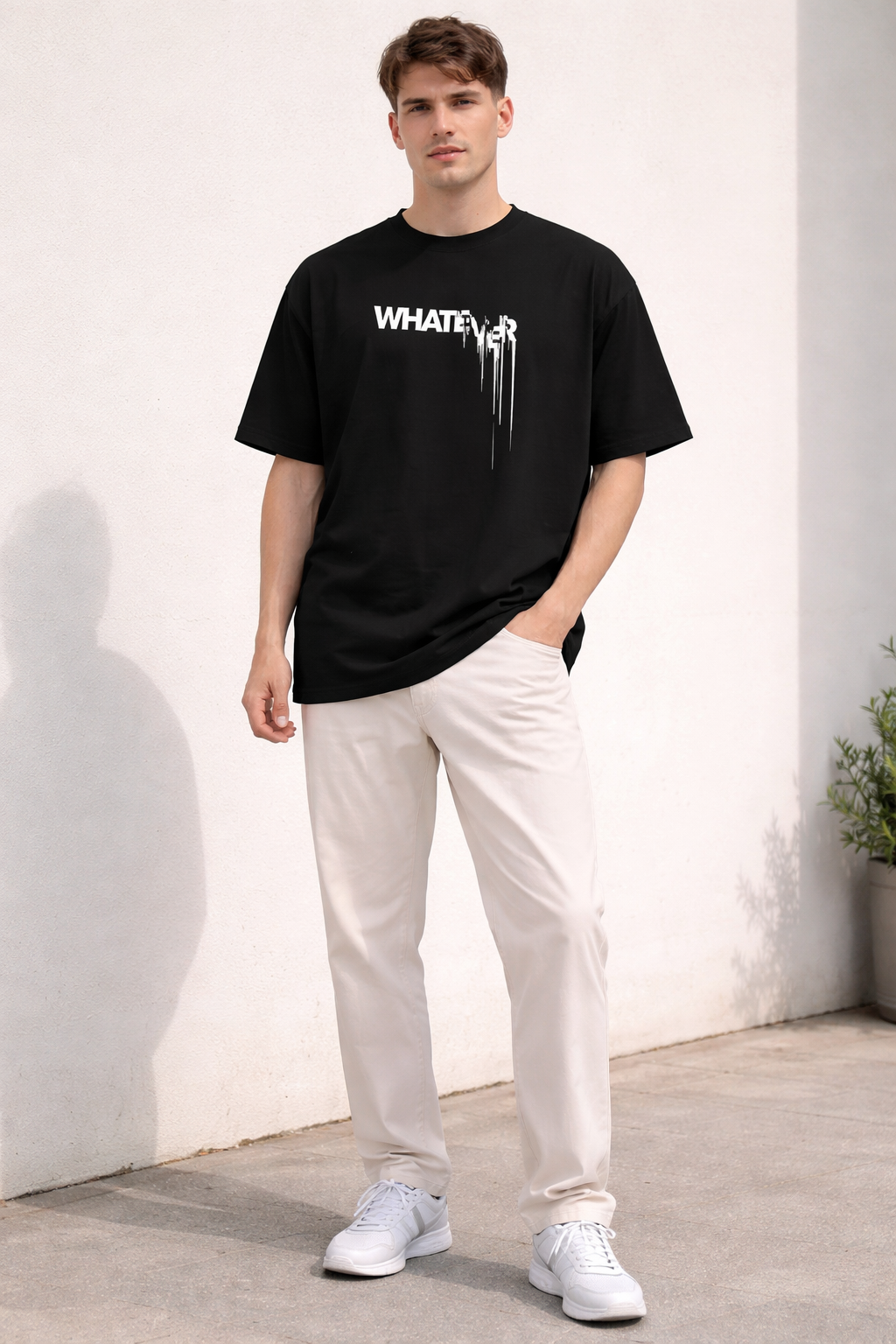 Printed Round Neck T-Shirt